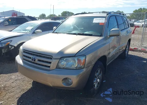 2007 Toyota Highlander V6 из США, поврежденный, VIN JTEDP21A870134745